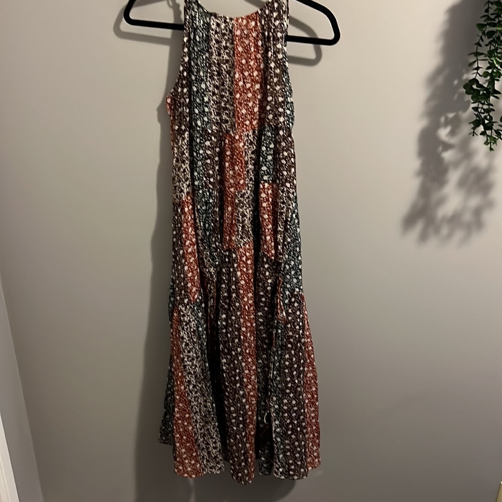 ✨HP✨ NWTS ANTHRO A-LINE TIERED DRESS (L) - Picture 9 of 16